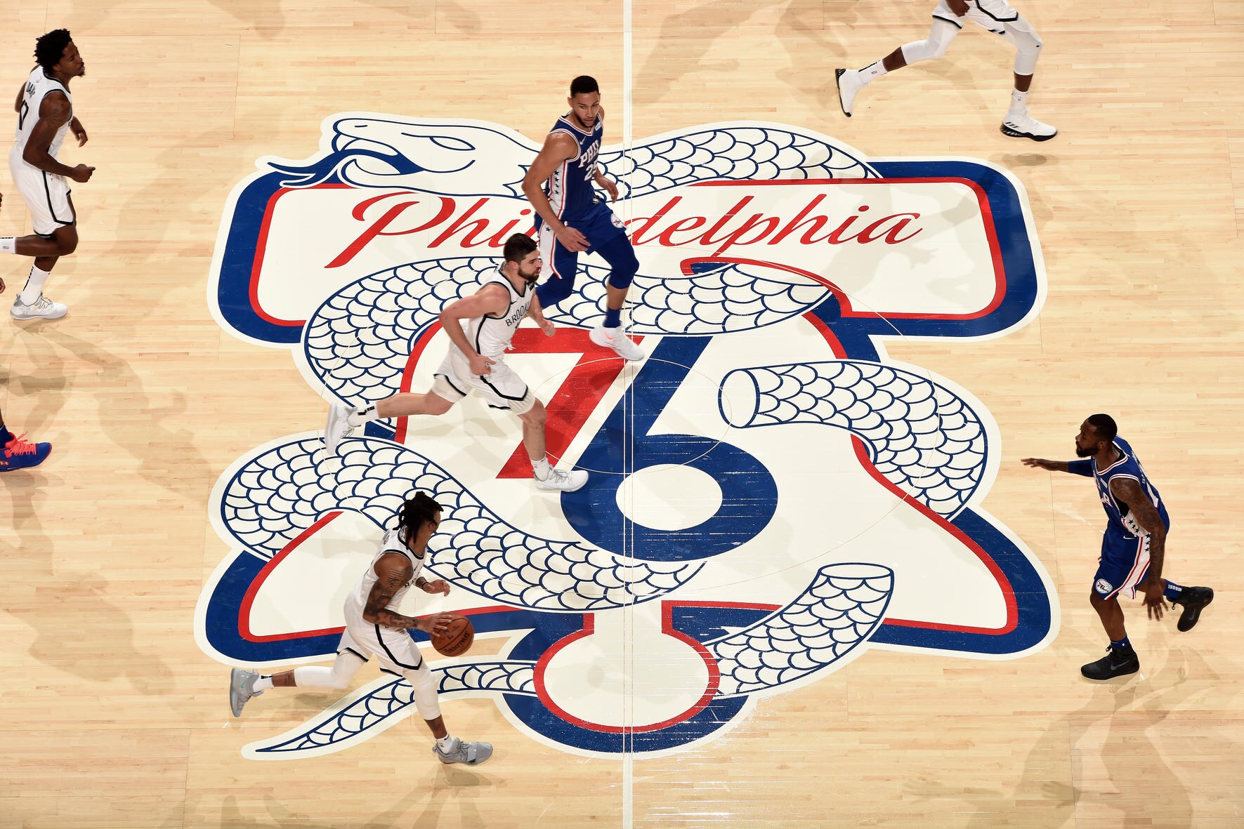 Gallery Nets vs. 76ers Game 1 Photo Gallery