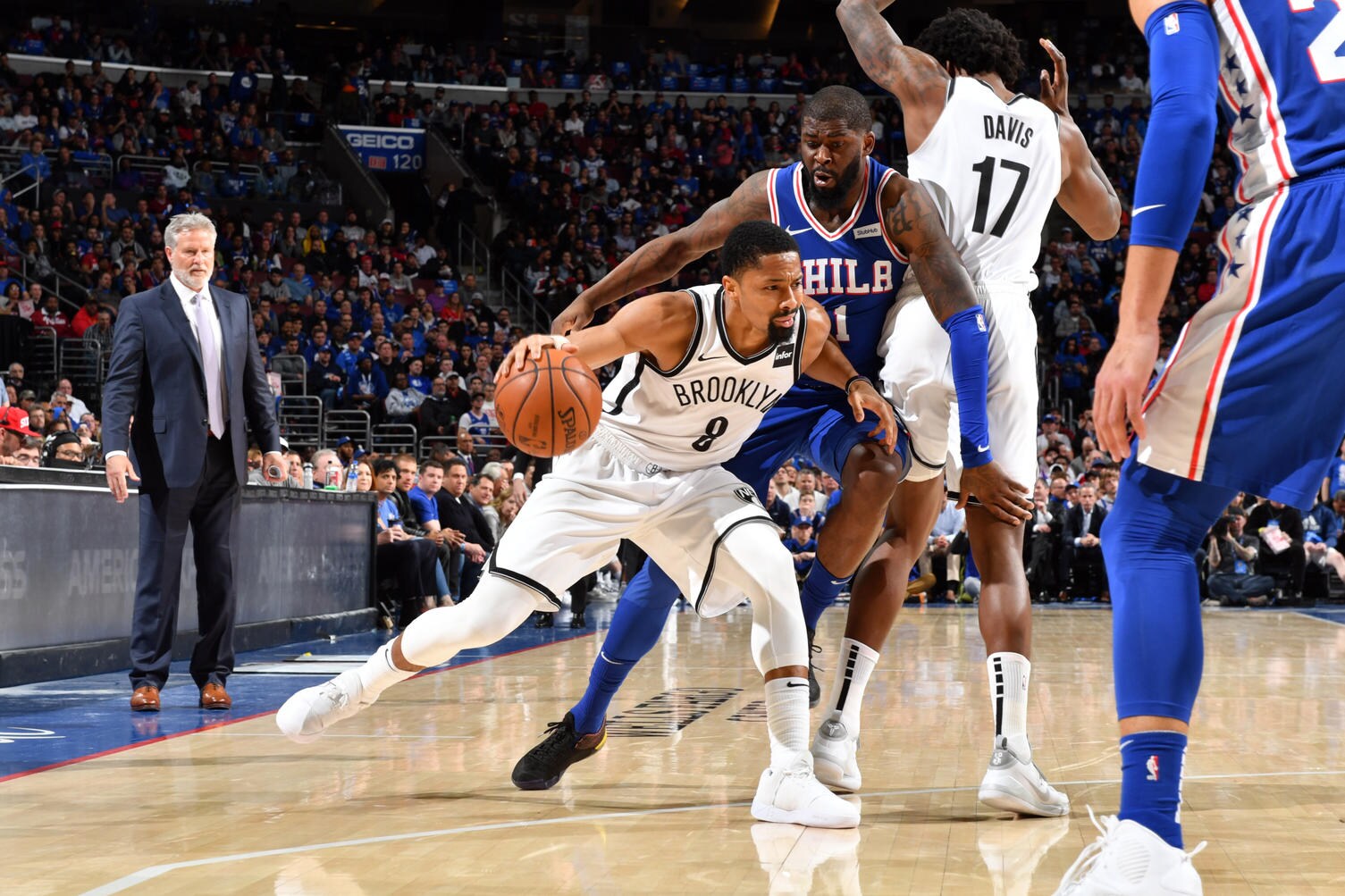 Gallery Nets vs. 76ers Game 2 Photo Gallery