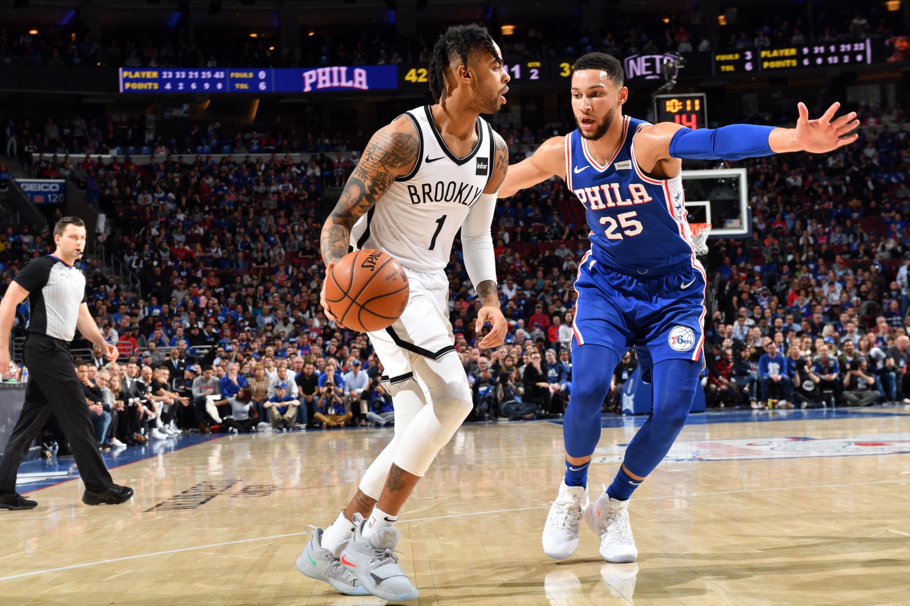 Gallery Nets vs. 76ers Game 2 Photo Gallery