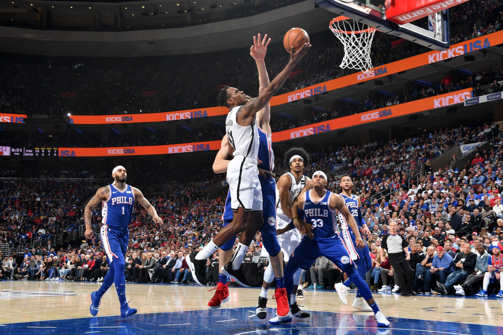 Gallery Nets vs. 76ers Game 2 Photo Gallery