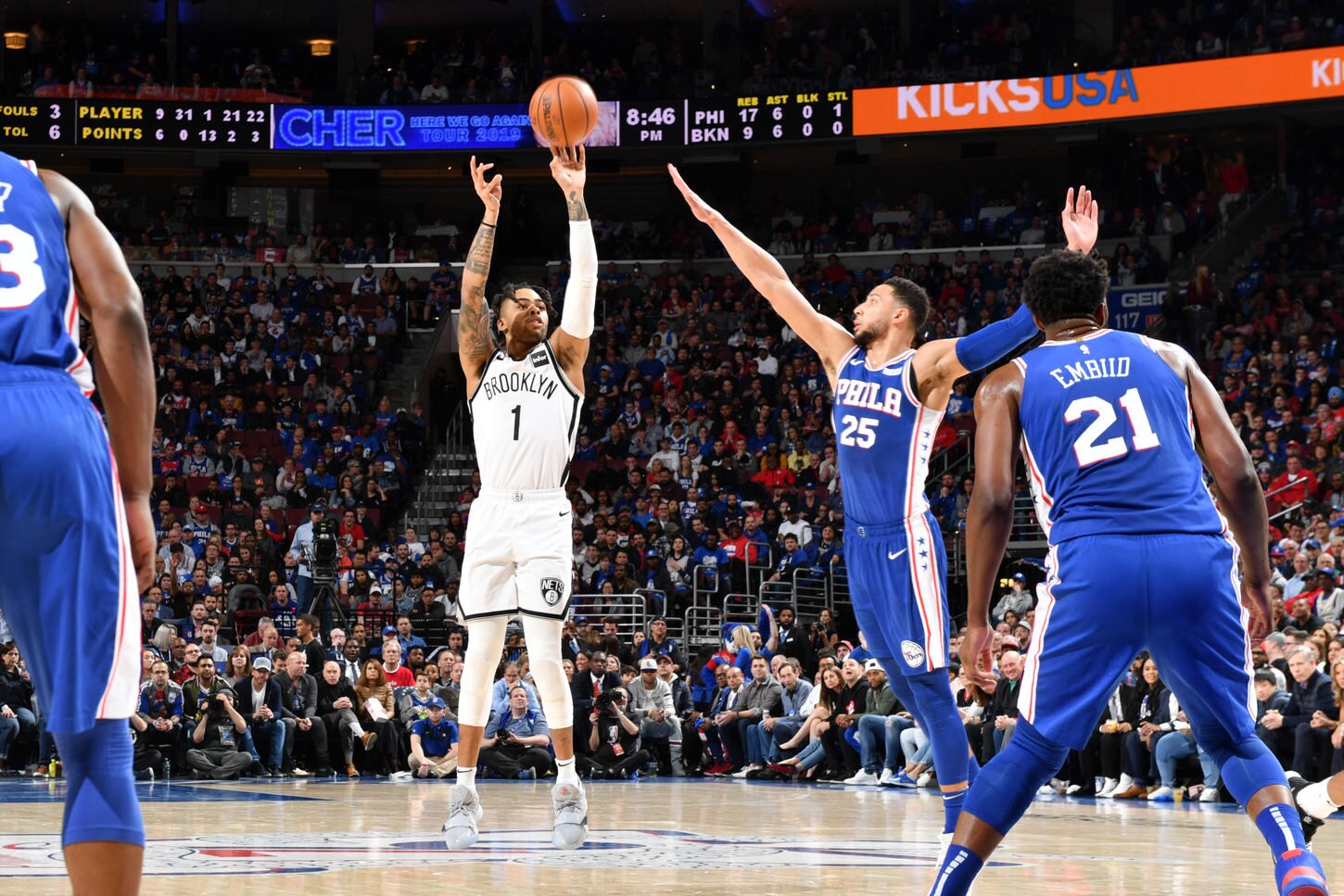 Gallery Nets vs. 76ers Game 2 Photo Gallery