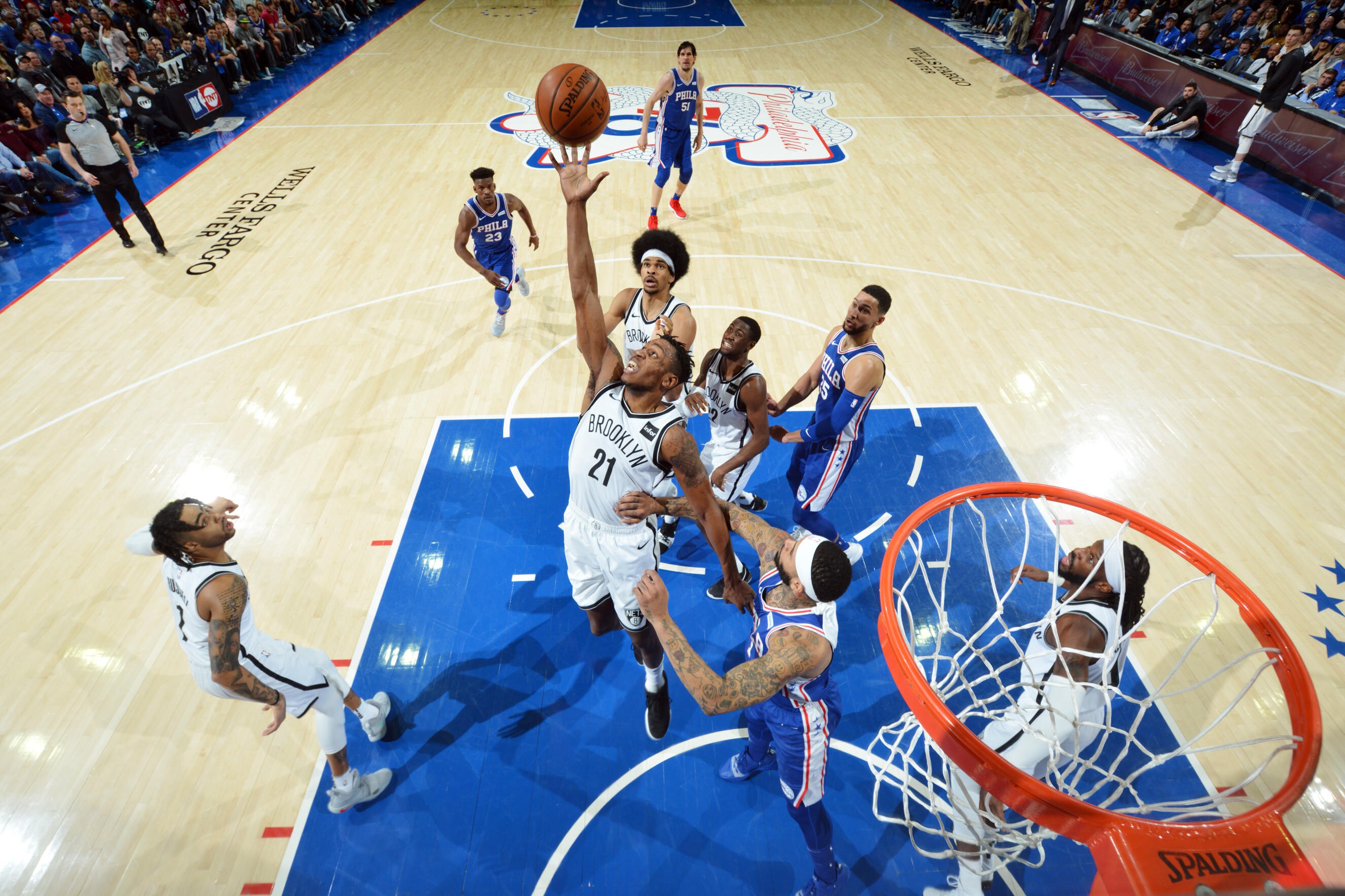 Gallery Nets vs. 76ers Game 2 Photo Gallery