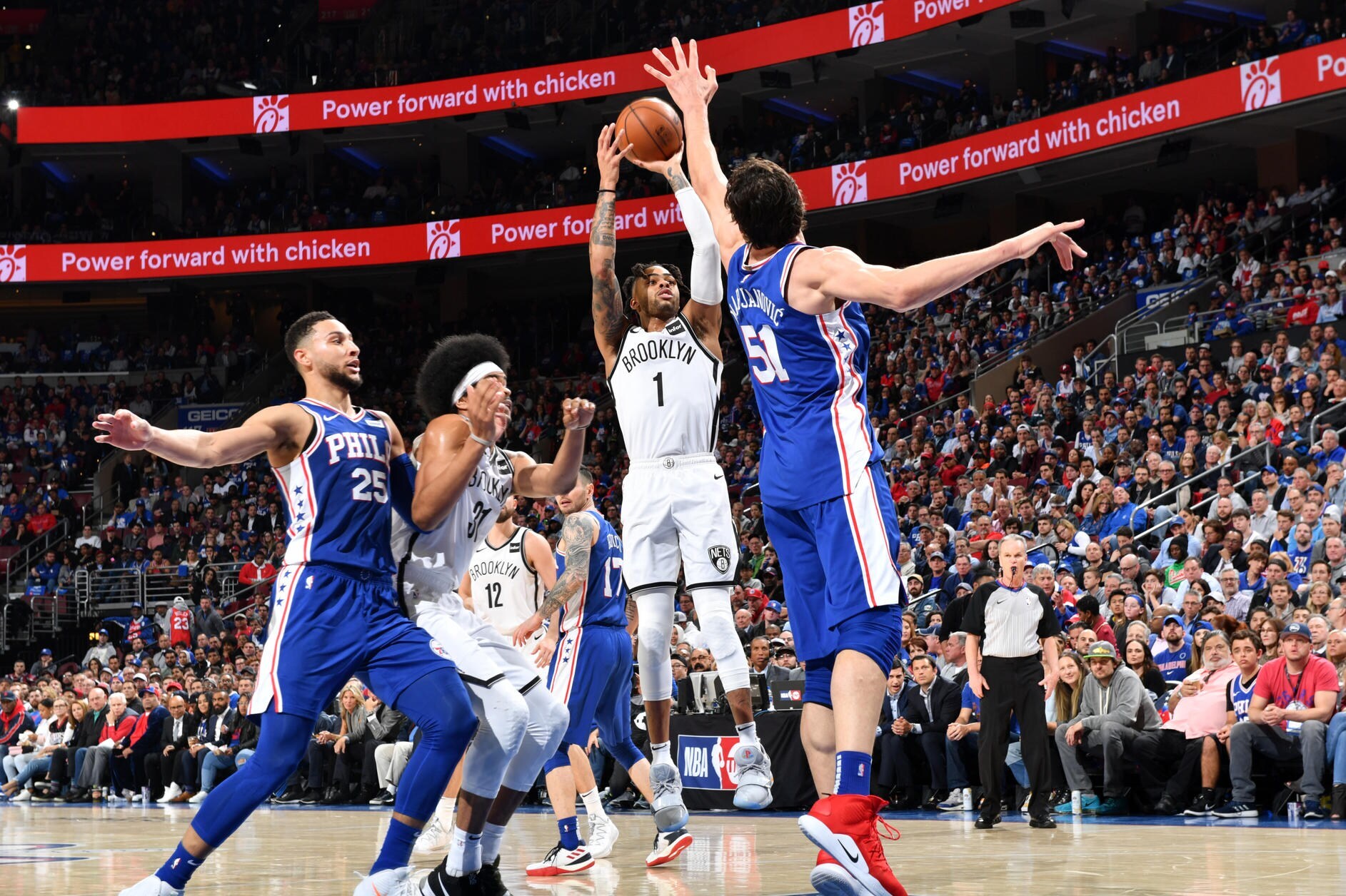 Gallery Nets vs. 76ers Game 2 Photo Gallery