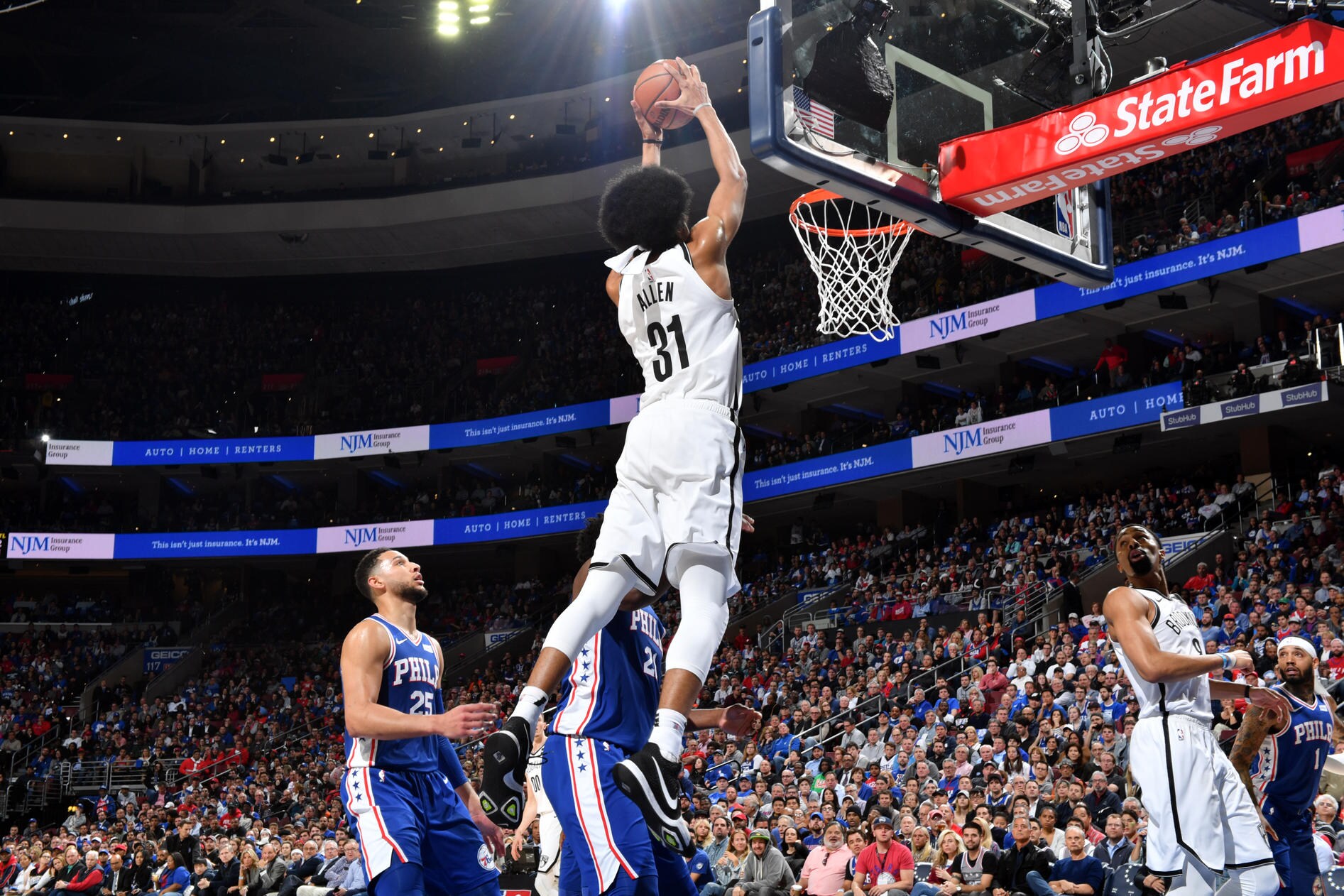 Gallery Nets vs. 76ers Game 2 Photo Gallery