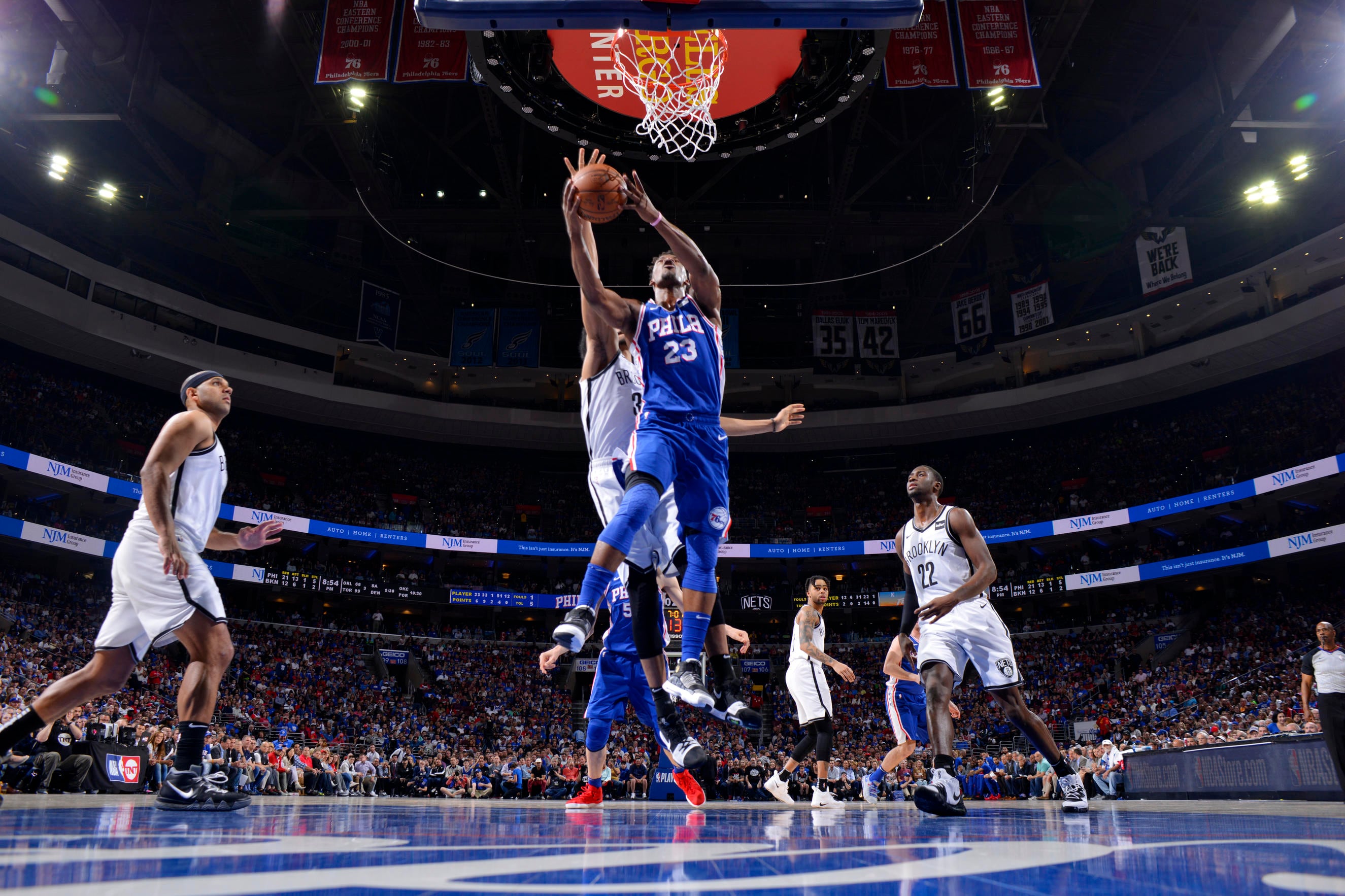 Gallery Nets vs. 76ers Game 5 Photo Gallery