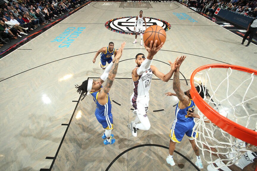 Gallery Nets vs. Warriors Photo Gallery