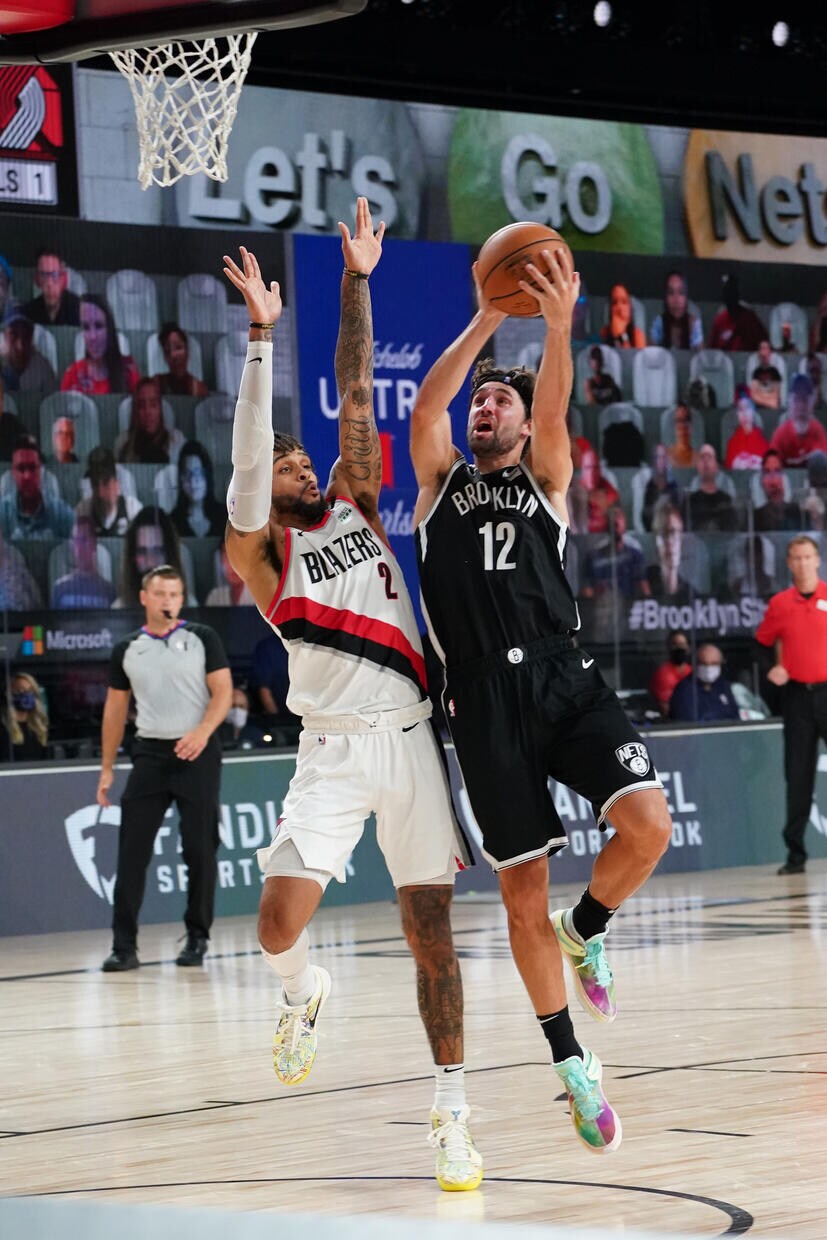 Gallery Nets vs. Trail Blazers Photo Gallery