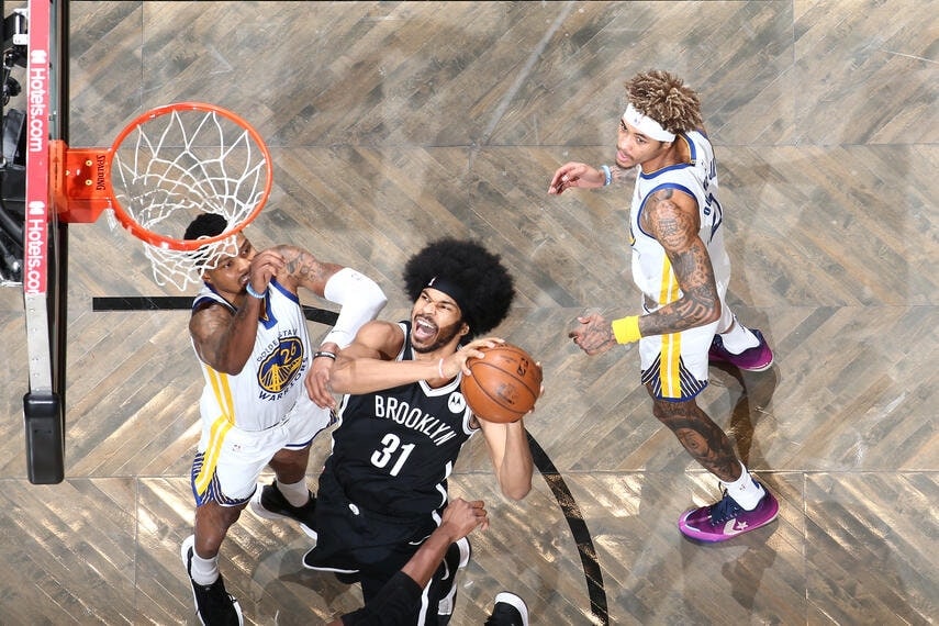 Gallery Nets vs. Warriors Photo Gallery