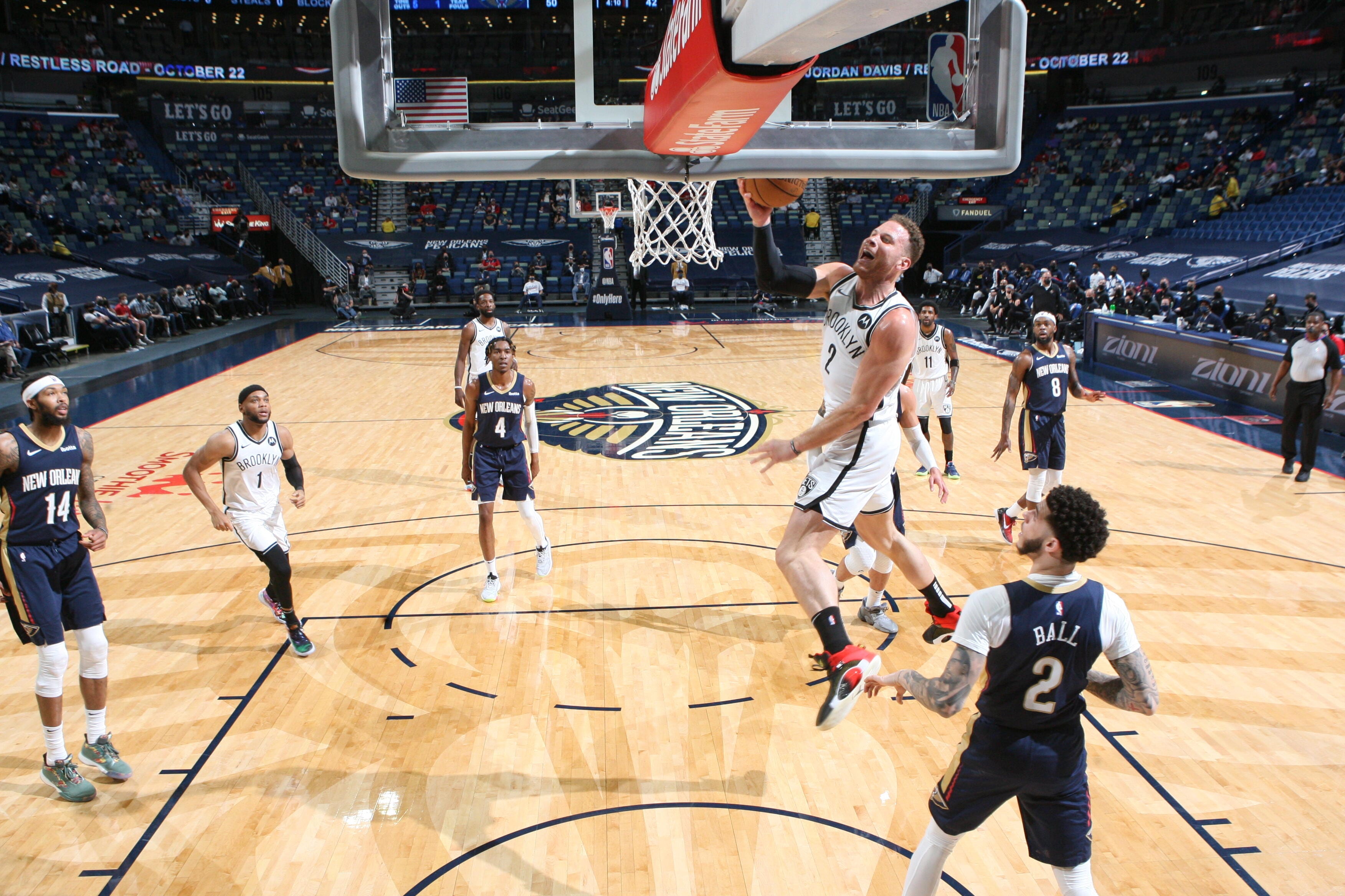Gallery Nets vs. Pelicans Photo Gallery