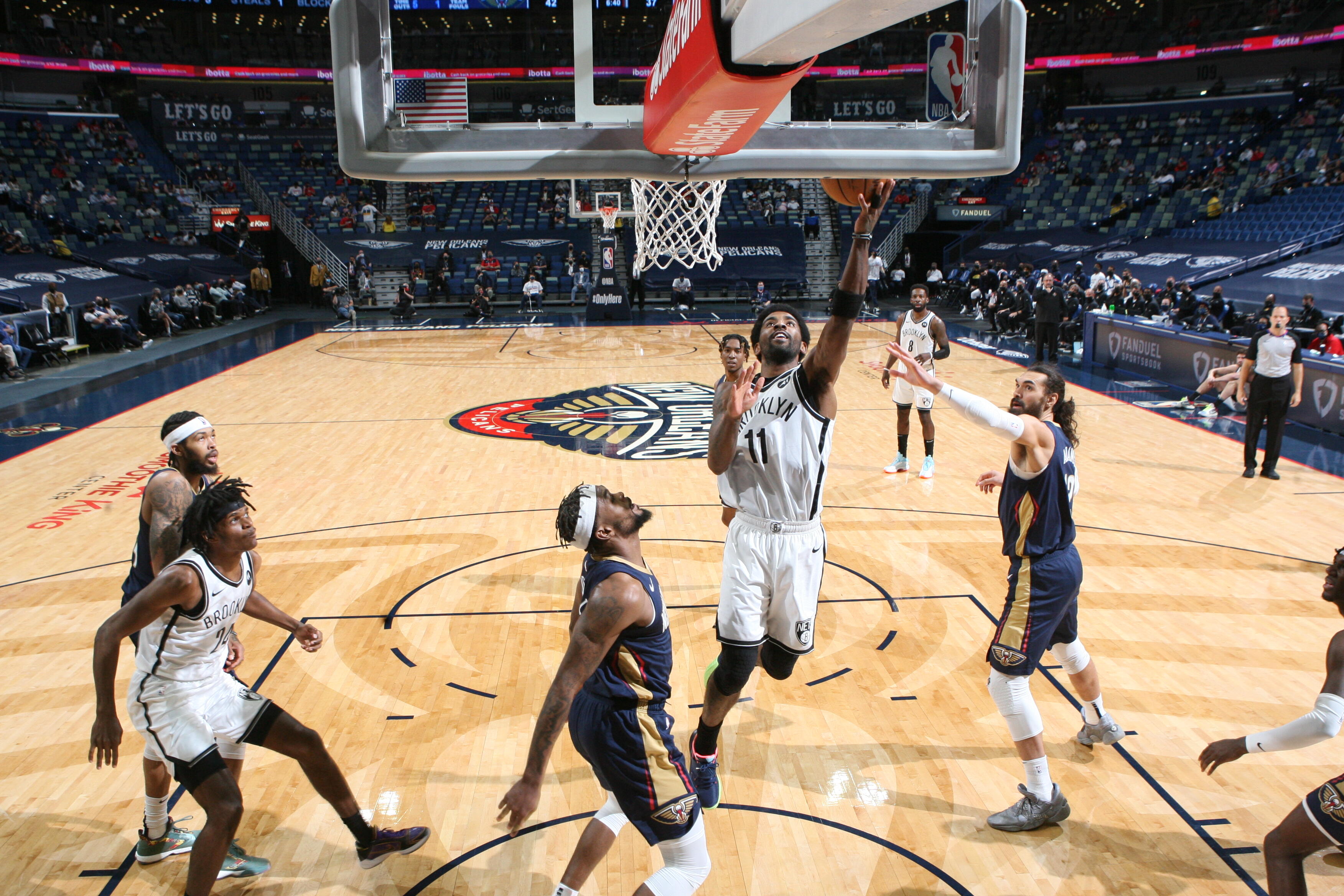 Gallery Nets vs. Pelicans Photo Gallery