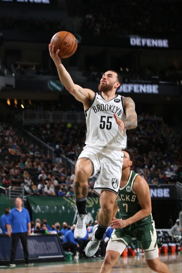 Gallery Nets vs. Bucks Game 3 Photo Gallery