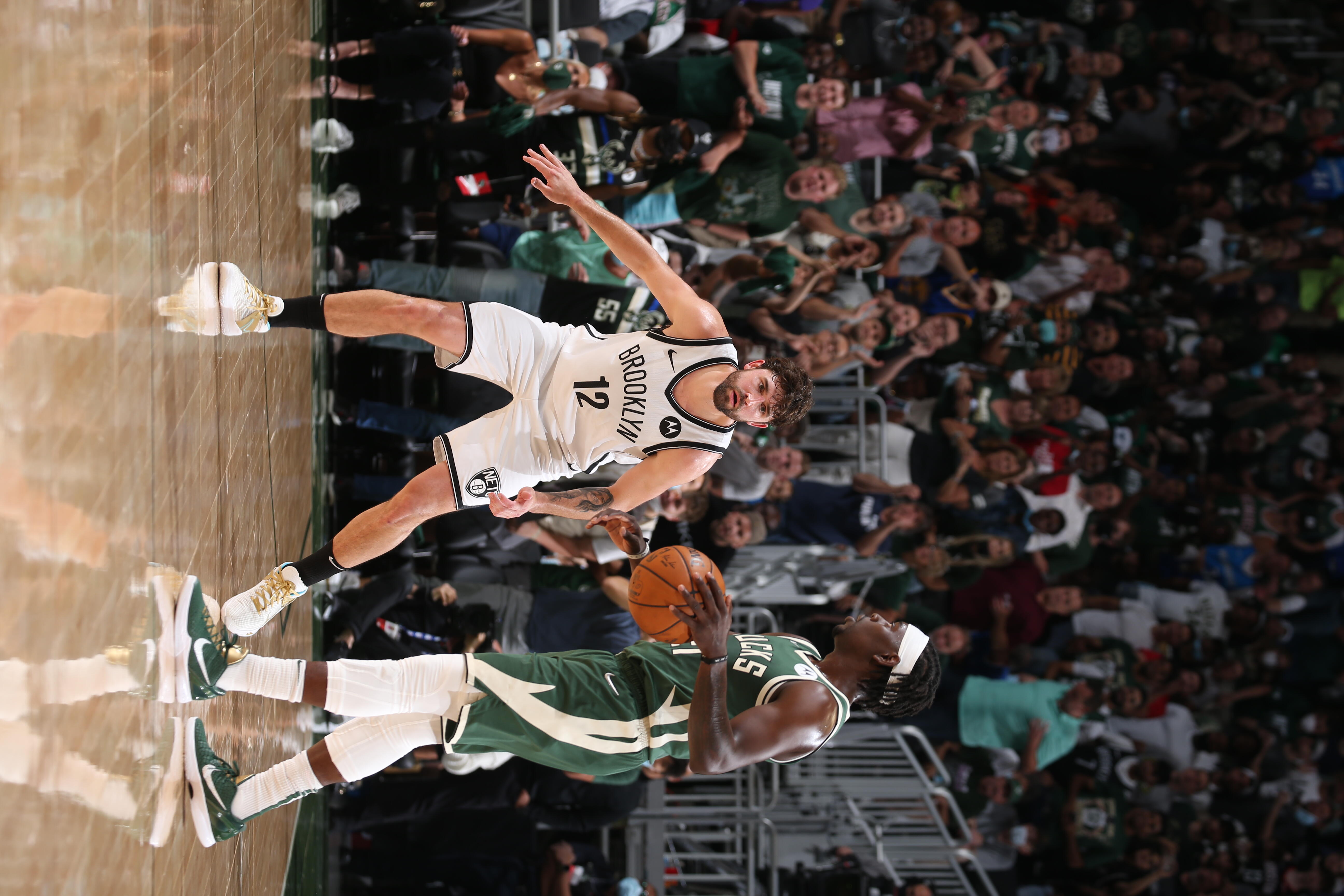 Gallery Nets vs. Bucks Game 3 Photo Gallery