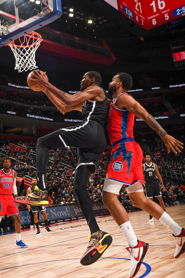 Gallery Nets vs. Pistons Photo Gallery