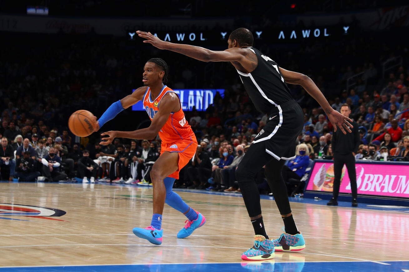 Gallery Nets vs. Thunder Photo Gallery