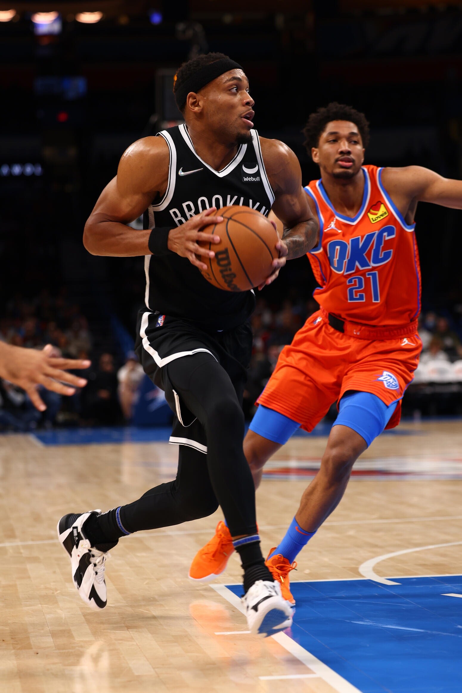 Gallery Nets vs. Thunder Photo Gallery