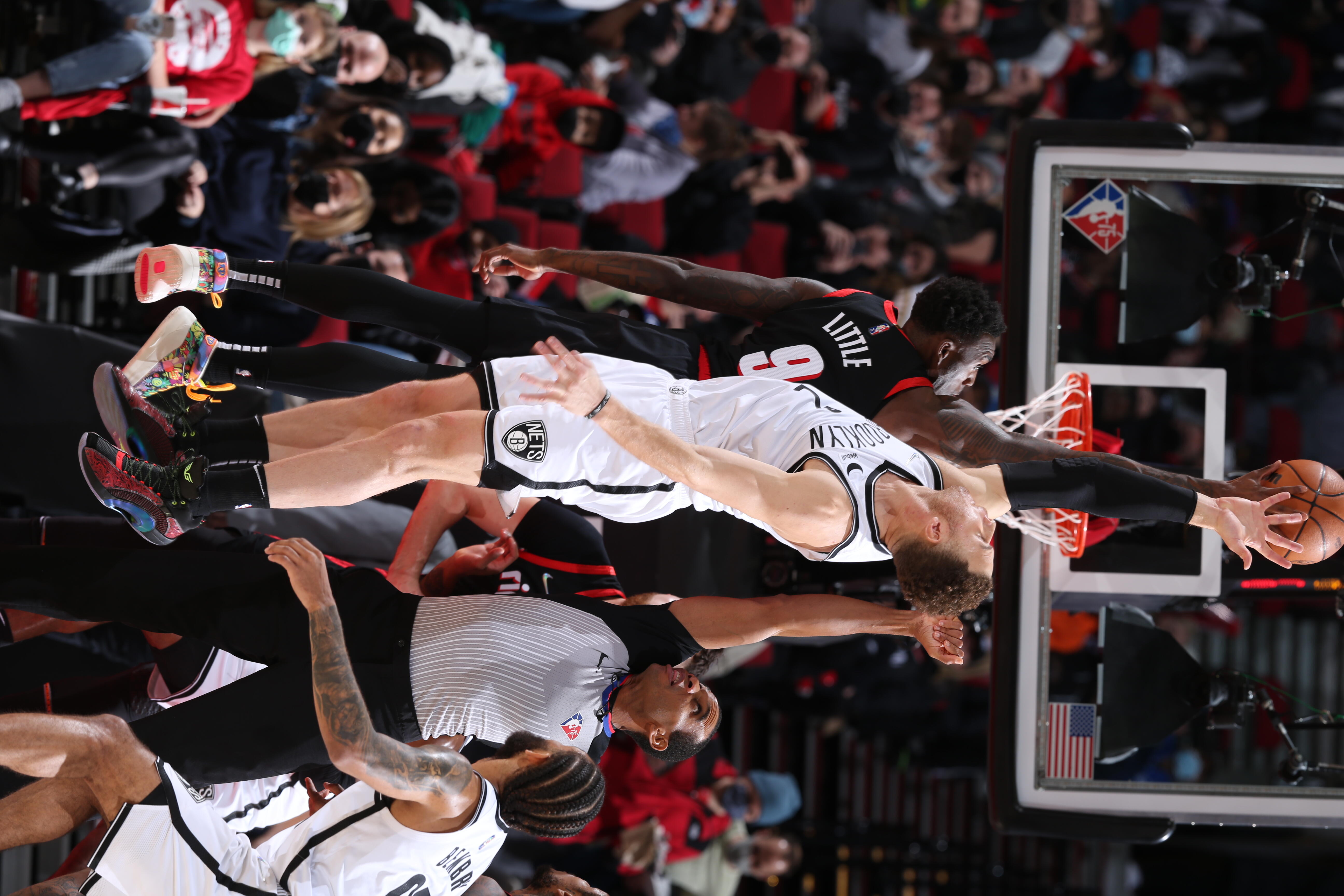 Gallery Nets vs. Trail Blazers Photo Gallery