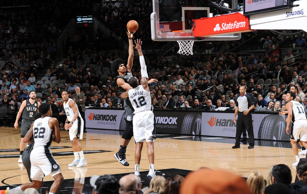 Nets vs. Spurs D'Angelo Russell, Jarrett Allen, and Kenny Atkinson Top