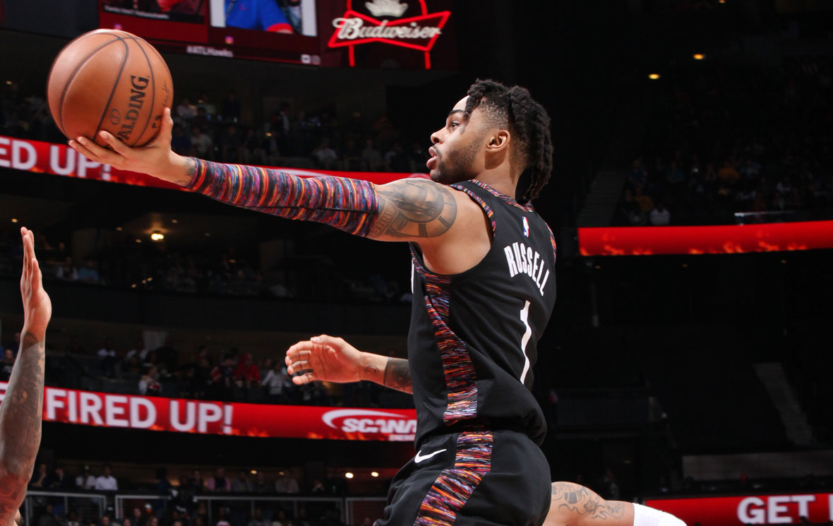 D'Angelo Russell Top 10 in 3-Point Field Goals | Brooklyn Nets