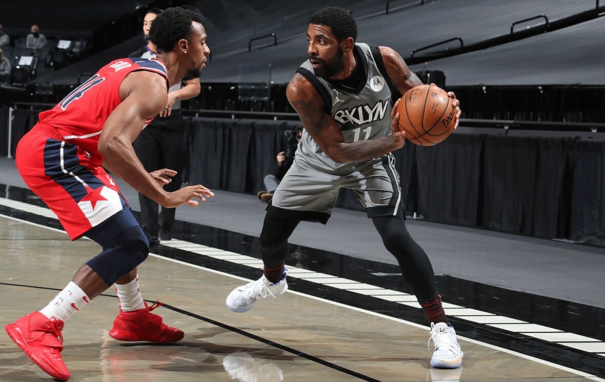 Wizards 123 Nets 122 Double Doubles for Kevin Durant Kyrie