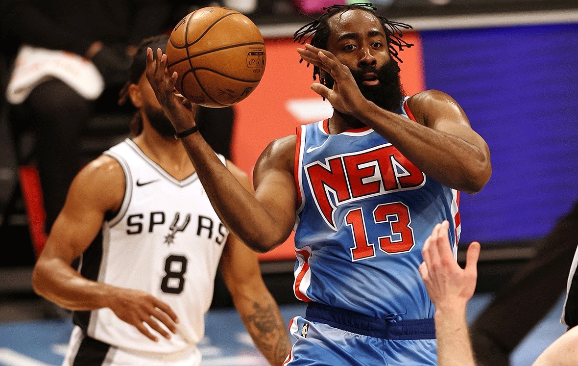 Nets Notes James Harden Returns With DoubleDouble