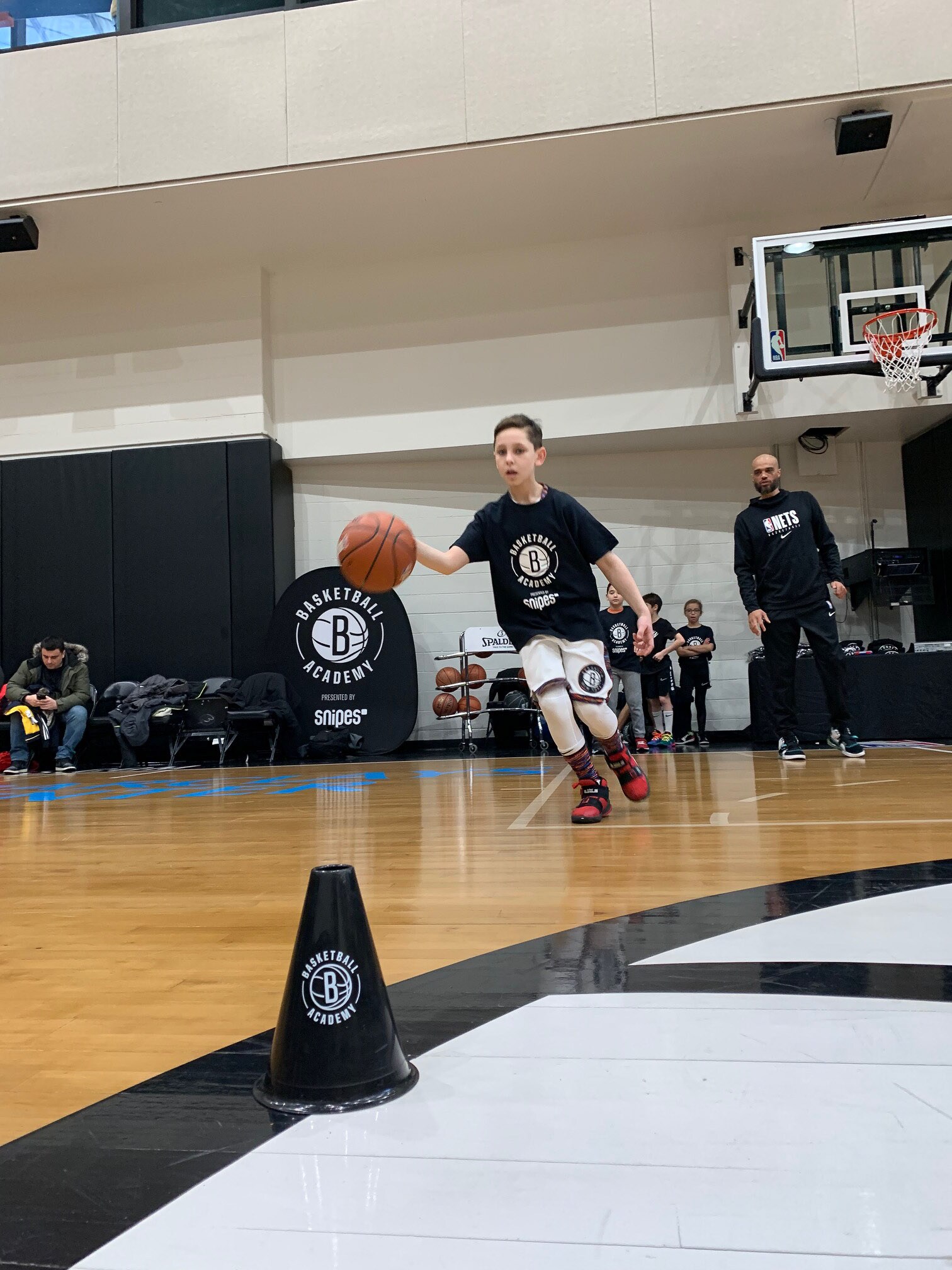 Brooklyn Nets Basketball Academy PreGame Clinic Photo Gallery