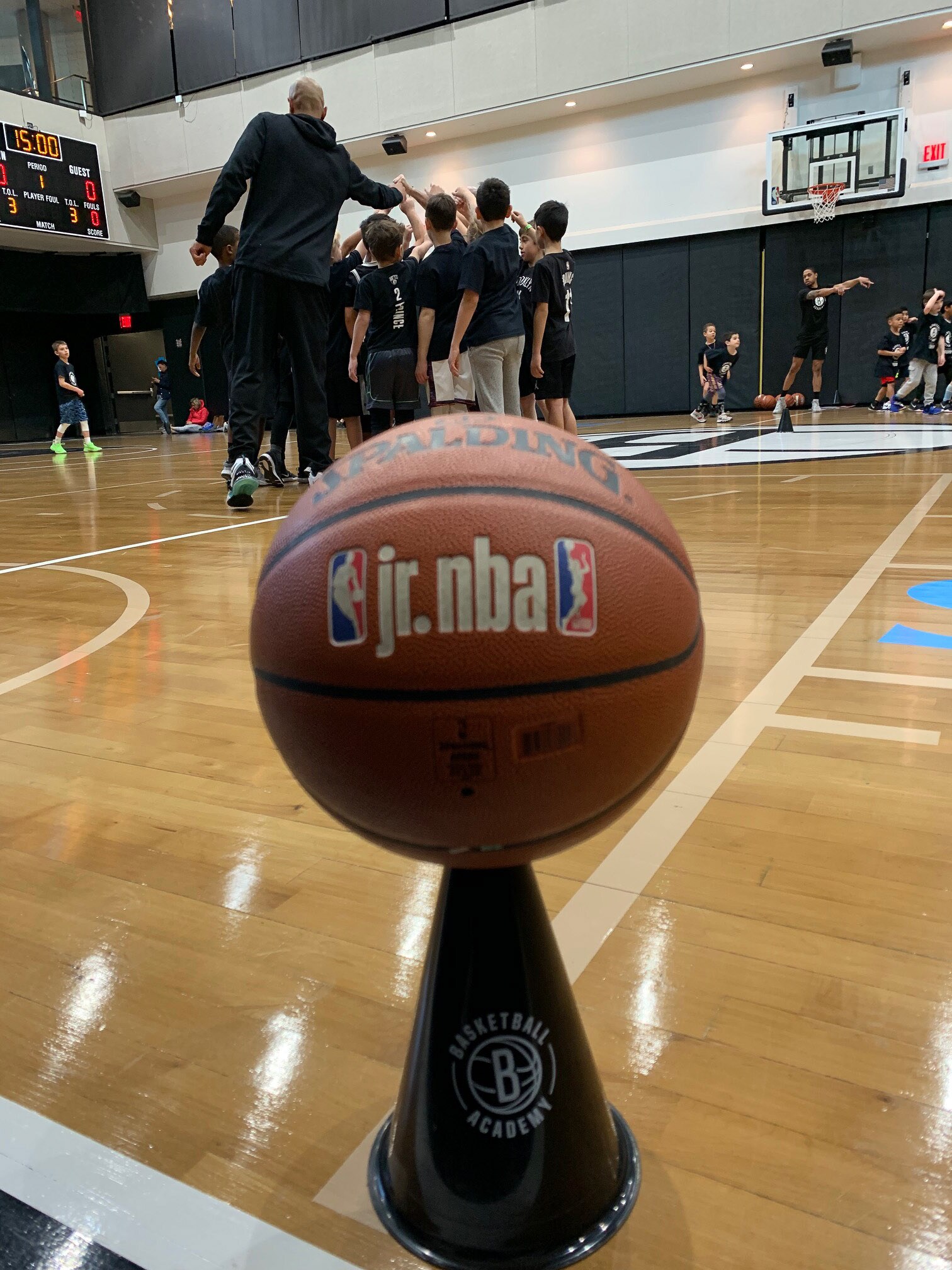 Brooklyn Nets Basketball Academy PreGame Clinic Photo Gallery