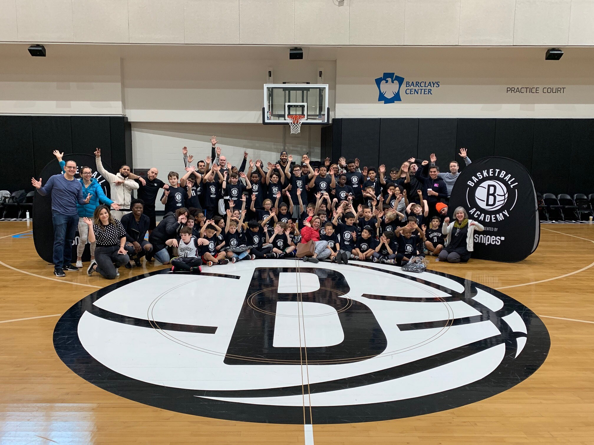 Brooklyn Nets Basketball Academy PreGame Clinic Photo Gallery