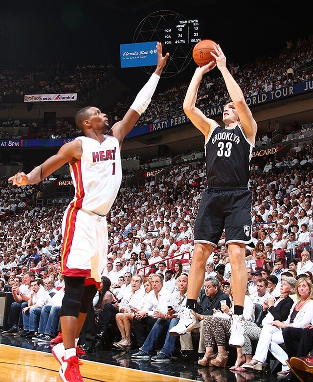 2014 NBA Playoffs Nets vs. Heat Semi Finals Game 2 Photo Gallery
