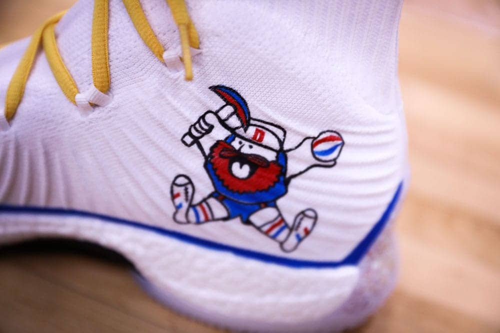 Jamal Murray's Customized Adidas Shoes | Denver Nuggets