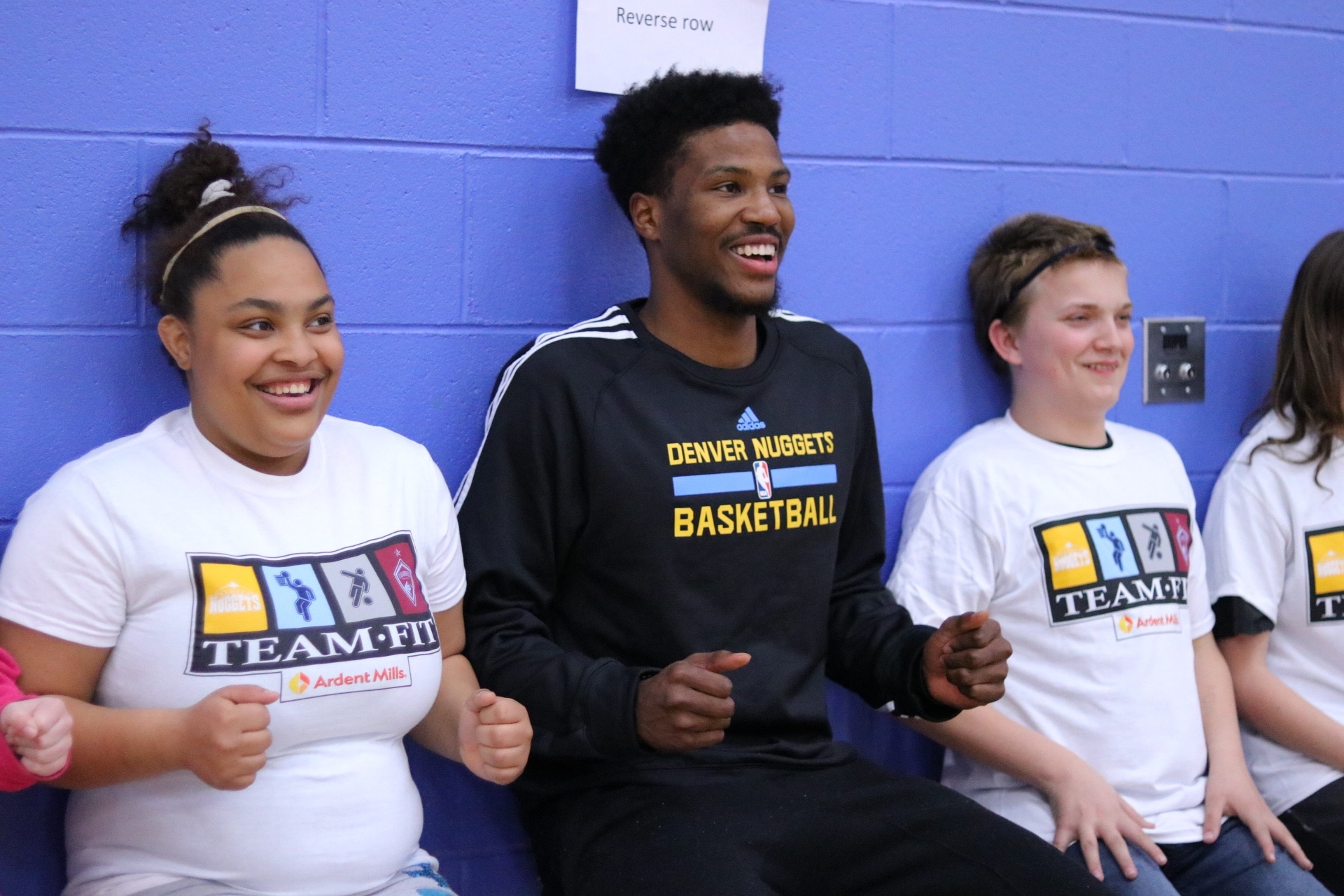 Denver Nuggets Host Team Fit at Rocky Mountain Deaf School Photo ...
