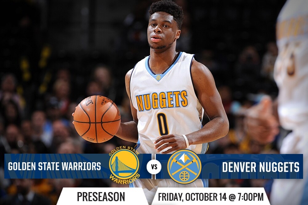 Preseason Nuggets vs Warriors Preview