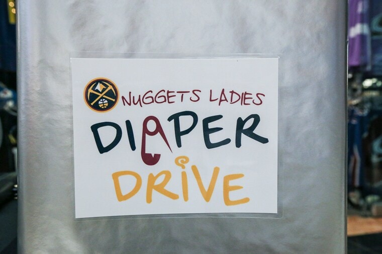 Nuggets Ladies | Diaper Drive Photo Gallery | NBA.com