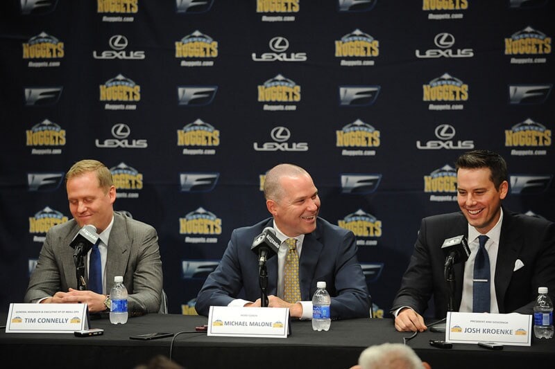 Michael Malone S Introductory Press Conference Denver Nuggets
