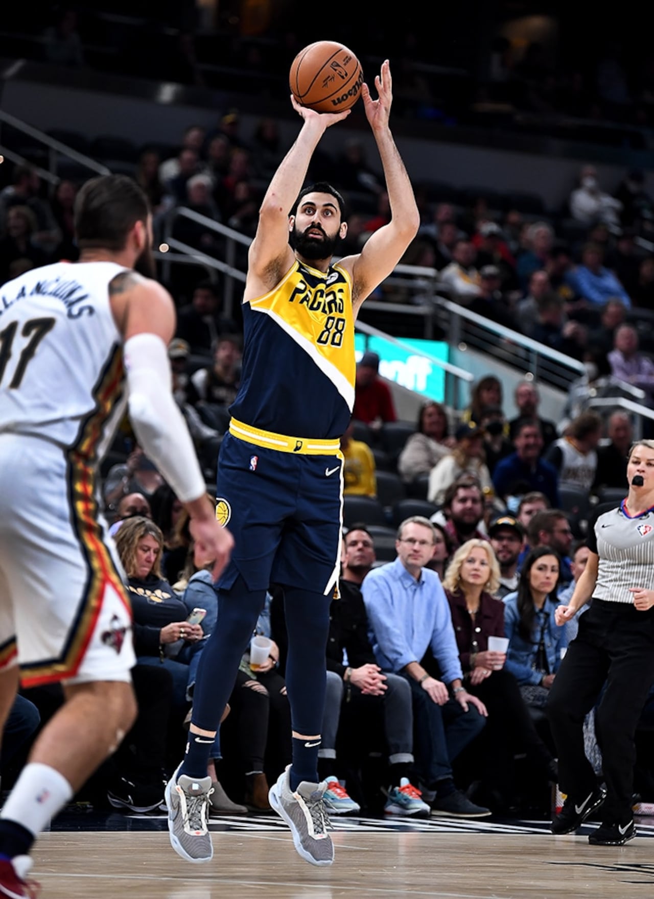 Goga Bitadze's 2021-22 Season in Photos | Indiana Pacers