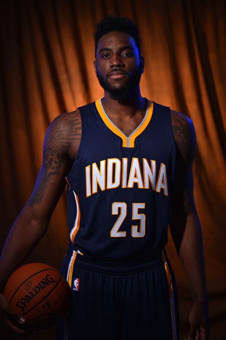 2015 NBA Rookie Photo Shoot | Indiana Pacers