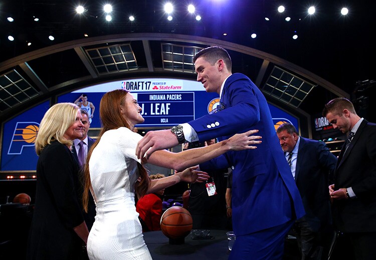 Pacers Select TJ Leaf Photo Gallery | NBA.com