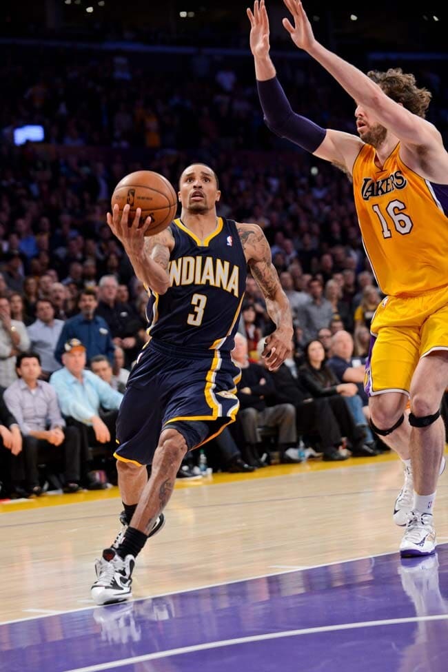 Pacers 79, Lakers 77 Photo Gallery
