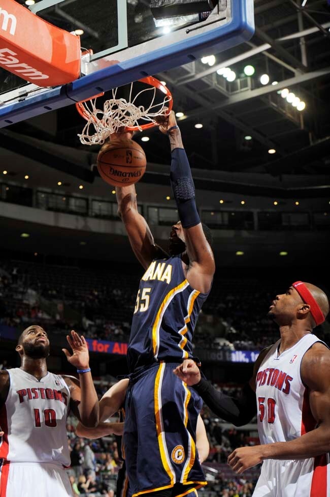 Pacers 88, Pistons 77 Photo Gallery