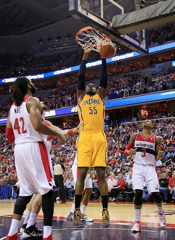 Pacers 85, Wizards 63 Photo Gallery