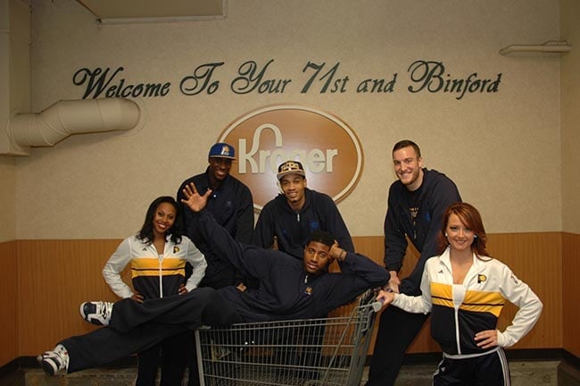 Pacers Paint the Town with Kroger Photo 