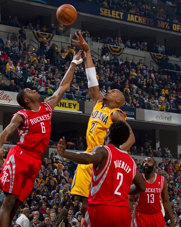 Pacers 114, Rockets 81 Photo Gallery