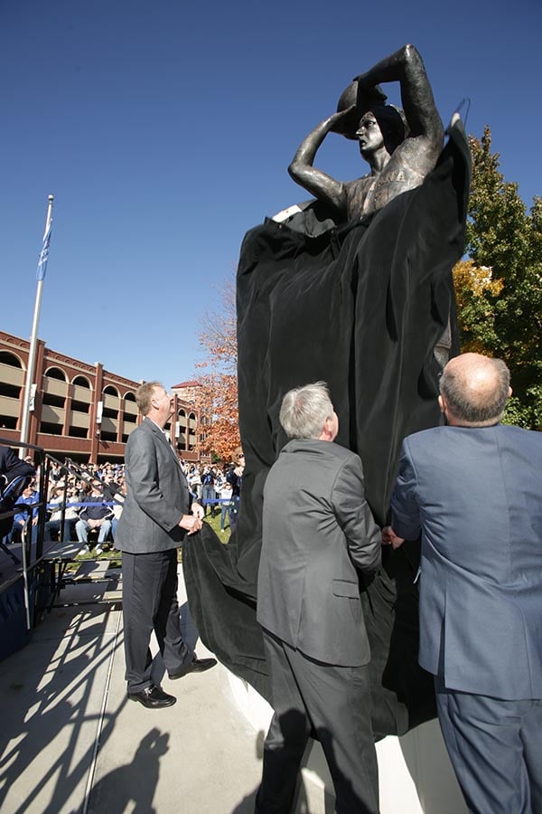 Larry Bird Statue Photo Gallery