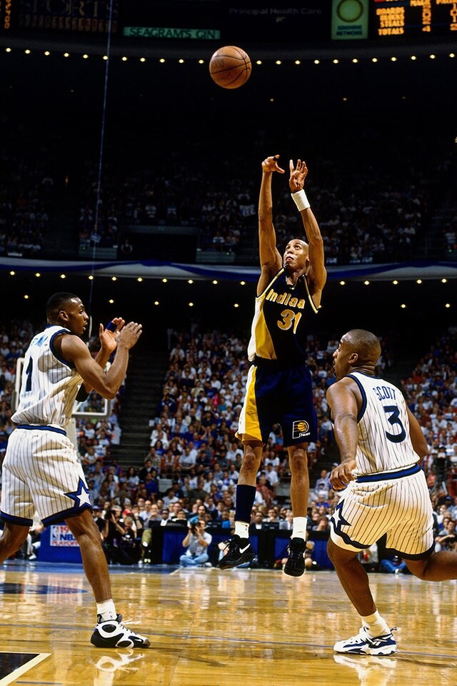 Hardwood Classics 31 Photos Of Reggie Miller In Flo Jo Jersey Photo Hardwood Classics 31 Photos Of Reggie Miller In Flo Jo Jersey Photo