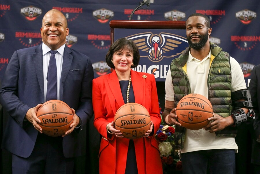 Pelicans announce G League team in Birmingham 102418 Photo Gallery