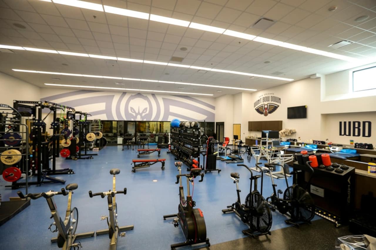 Pelicans refurbish facilities at Ochsner Sports Performance Center ...