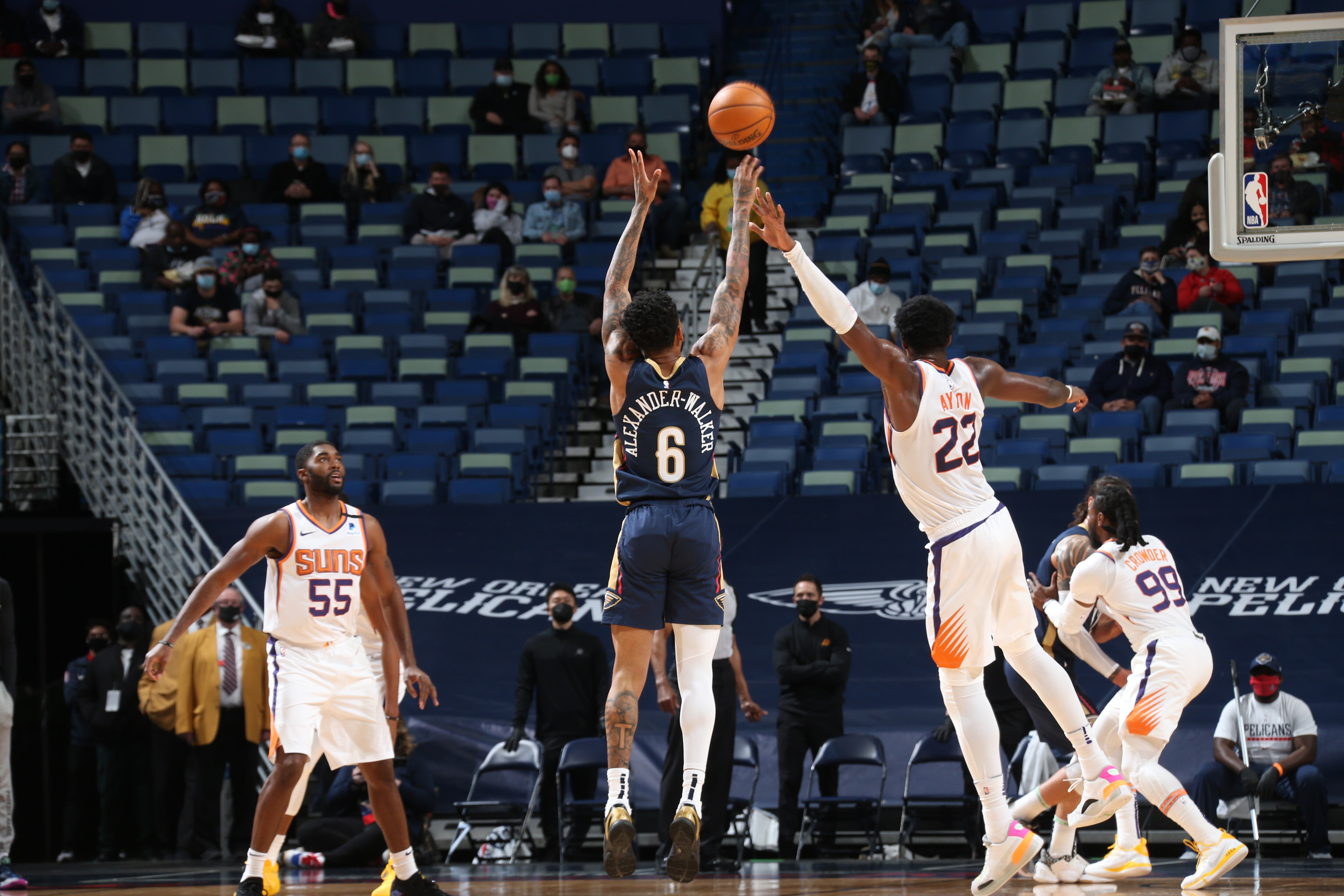 Pelicans vs. Suns COX Game Action Photos 2321 Photo Gallery