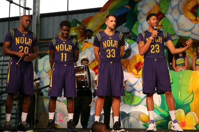 pelicans mardi gras uniforms