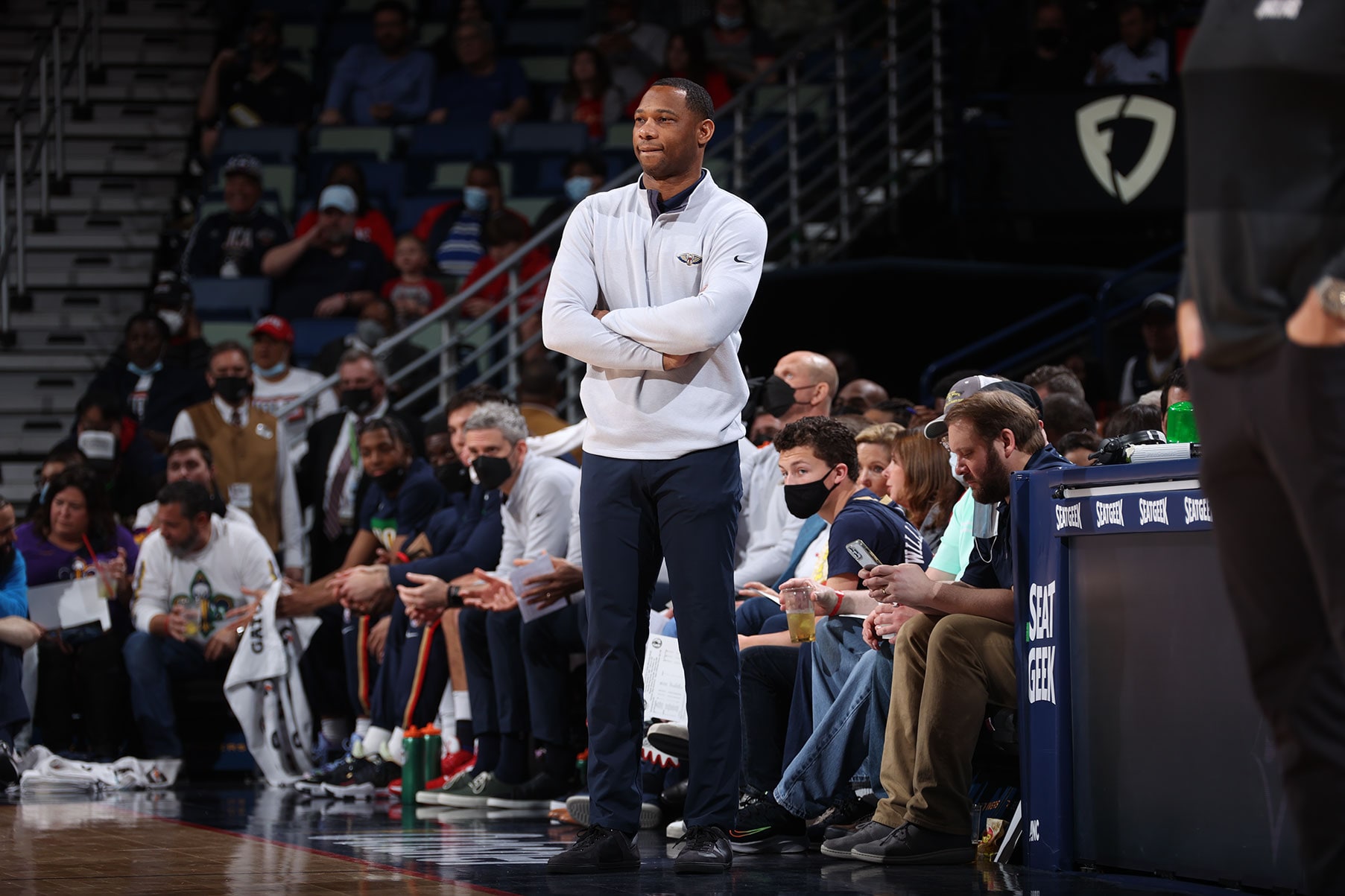 Lightbox-image: Dallas Mavericks at New Orleans Pelicans game action photos from Thursday, Feb. 17, 2022....
