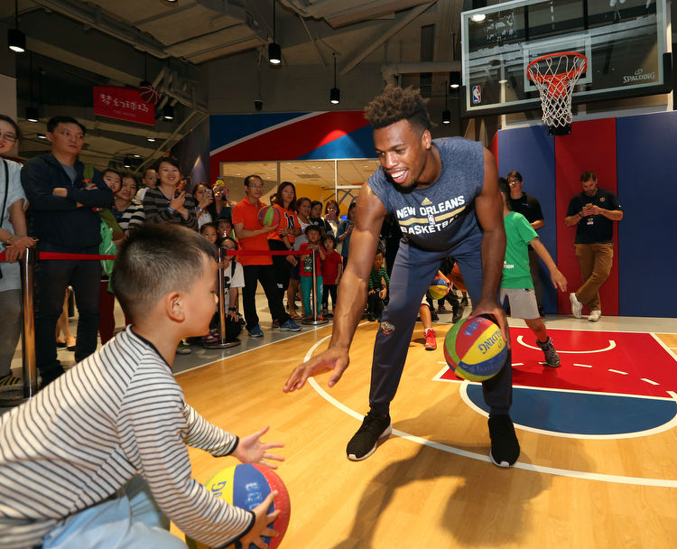 Buddy Hield Visits NBA Play Zone Photo Gallery
