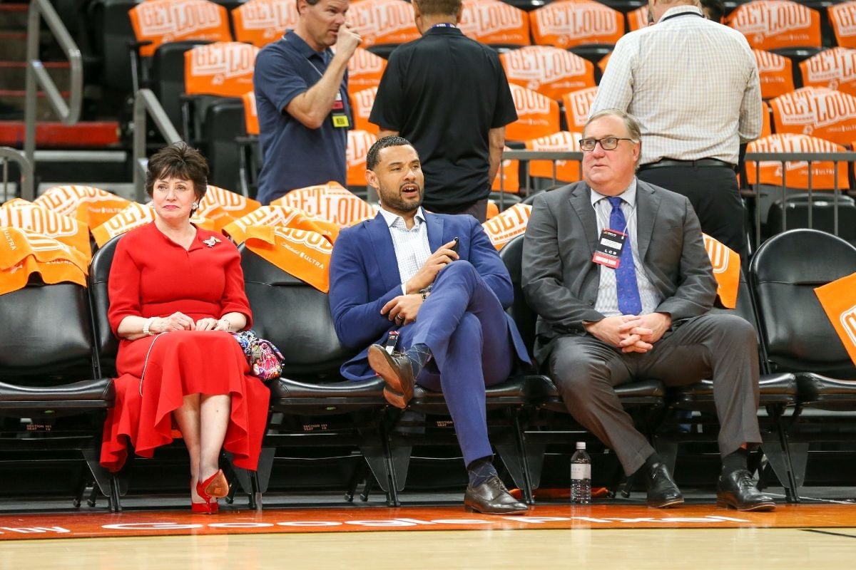 Lightbox-image: The New Orleans Pelicans arrive and prepare for Game 5 of the 2022 NBA Playoffs against the Phoenix Suns on April 26, 2022....